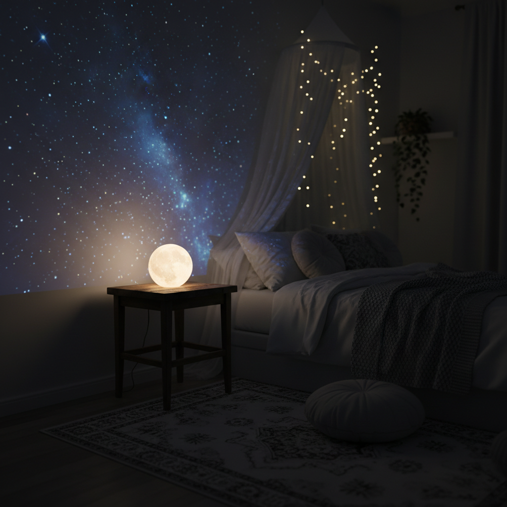 Starry Moon Lamp lifestyle